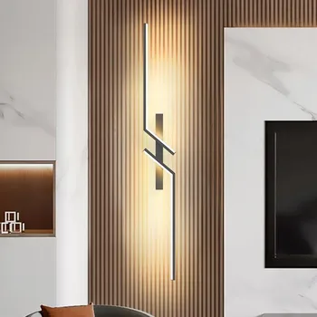 Led Başucu Duvar Aplik Lamba Oturma Odası Yatak Odası Merdiven Modern Kapalı Sundurma Koridor TV Kanepe Lobi arka plan duvar lambası