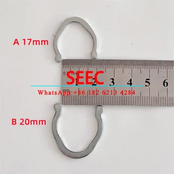 SEEC 50 ADET A/B Adım Zinciri Klipsi Yürüyen Merdiven için Kullanın 17mm / 20mm
