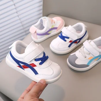 Bahar Yeni Popüler çocuk deri ayakkabı High-end Rahat Rahat spor ayakkabı Çocuklar için Erkek Bebek Ayakkabıları