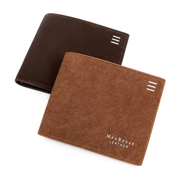 Yeni Kişiselleştirilmiş erkek küçük cüzdan PU deri 2 kat Moda Sıfır Cüzdan İpek Ekran Cüzdan Buzlu El Çantası Çanta cüzdan cüzdan