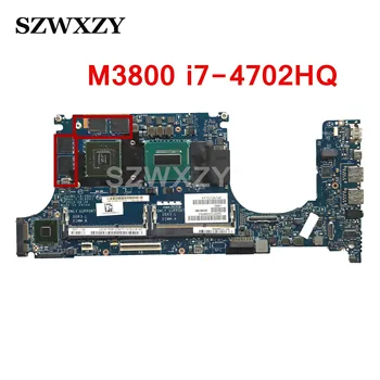 Için yenilenmiş DELL Hassas M3800 Laptop Anakart CN-0YPDX6 0YPDX6 YPDX6 VAUB0 LA-9941P DDR3L W / ı7-4702HQ CPU K1100M