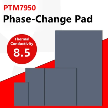 Honeywell PTM7950 Faz değiştirme Pedi Dizüstü GPU CPU ısı dağılımı silikon CPU Termal Ped Conta 8.5 W / mk