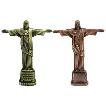 İsa Figürü Heykeli Dini Koleksiyon Heykel Ofis Dekor