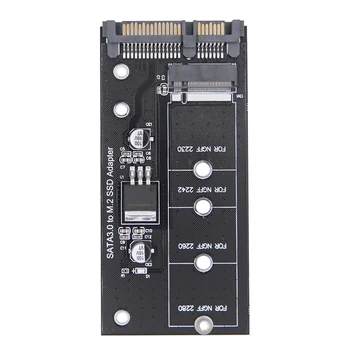M2 To SATA3. 0 SSD Adaptörü B Anahtar SSD Dönüştürücü 22 Pin Yükseltici Kartı Desteği NGFF 2230 2242 M2 SSD Desteği NGFF 2260 2280 M2 SSD