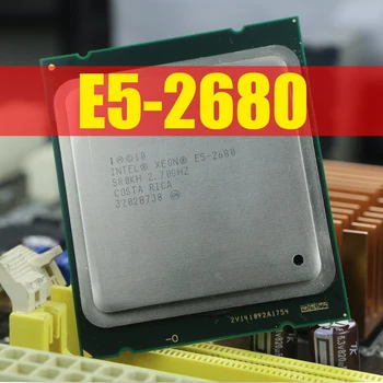 Intel Xeon İşlemci E5-2680 C2 SR0KH 20 M Önbellek/2.7 / GHz / 8.00 GT / s E5 2680 LGA 2011 E5 2680 Sekiz Çekirdekli, satmak 2670