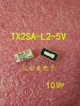 Röle 10-pin 5VDC TX2SA-L2-5V çift bobin
