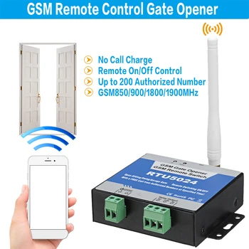 Güvenlik RTU5024 GSM Kapısı Açacağı Kapı Erişim Anahtarı Ücretsiz Çağrı Röle Kablosuz Uzaktan Ev Yatak Odası Süsleri