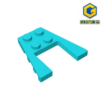 Gobricks GDS - 726 PLAKA 4X4 W/AÇI 4x4 Kama plakaları lego ıle uyumlu 43719 çocuk DIY Eğitim Yapı Taşları