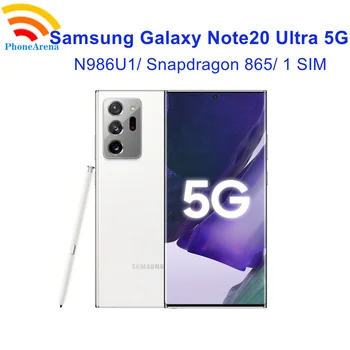 Orijinal Samsung Galaxy Note20 Ultra 5G N986U1【90 % Yeni】6.9