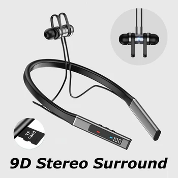 RYRA 2023 Yeni Bluetooth 5.1 Kablosuz TWS Kulaklık Oyun mikrofonlu kulaklık LED Ekran HiFi Müzik Spor Kulaklık Desteği TF Kart