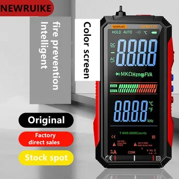 XCRK122 kart tipi akıllı multimetre yüksek hassasiyetli otomatik aralığı multimetre bakım elektrik sayacı NEWRUİKE