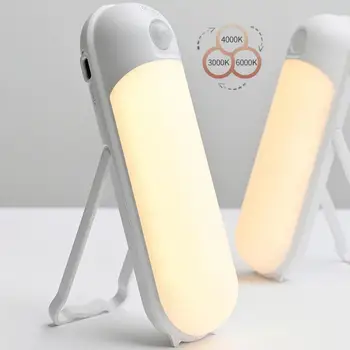 Kullanışlı dolap led'i ışık Göze Batmayan led duvar Lambası İnsan Sensörü Geniş Uygulama hareket sensörlü led Lamba Başucu Aydınlatma