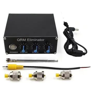 QRM Eliminator X Faz 1-30MHz HF Bantları QRM Sinyal İptal Alüminyum Alaşımlı Sinyal Eliminator Arama Ve Topuzu