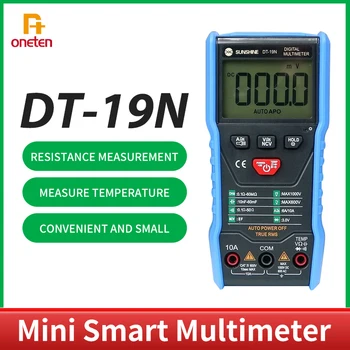 GÜNEŞ DT-19N Mini akıl Dijital Multimetre Cep Telefonu Tamir İçin AC DC Direnç Gerilim Elektrik akım test cihazı Araçları