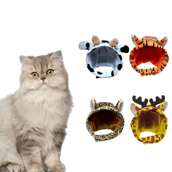 Pet Şapka Hayvan Şekilli Şapkalar Pet Fotoğraf Sahne Kediler ve Köpekler için Uygun