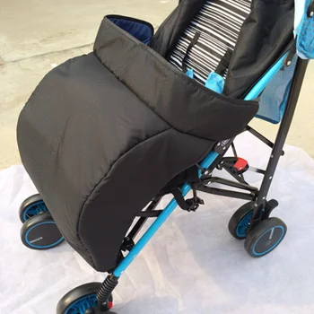 Bebek Arabası Kalınlaşmış Takviyeli Rüzgar Geçirmez Su Geçirmez Arabası CoverBaby Arabası ayak koruyucu Bebek Evrensel Sıcak ayak koruyucu