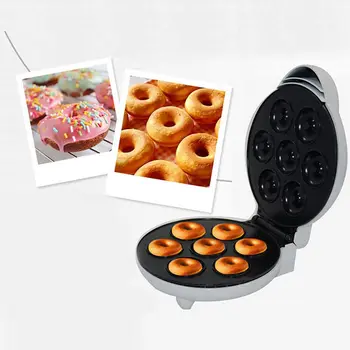 Mini donut yapma makinesi Elektrikli Yapışmaz Yüzey Çörek Kahvaltı Waffle Tencere Aksesuarları Pişirme Makinesi Mutfak