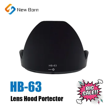 HB - 63 HB63 Süngü Dağı Lens Hood Koruyucu Plastik Siyah Nikon AF-S 24-85mm f / 3.5-4.5 G ED VR Kamera Aksesuarları
