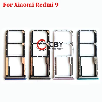 Xiaomi Redmi için 9 9A 9C Sım Kart Yuvası Tepsi Tutucu Sım kart okuyucu Soket Yedek Parçalar