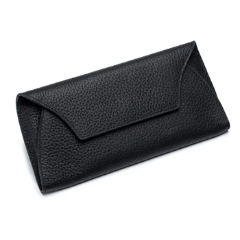 Kadın el çantası Deri Ultra ince Çanta Tasarım Cüzdan Üst Katman İnek Derisi Basit Yaratıcı uzun cüzdan Cep Telefonu İle