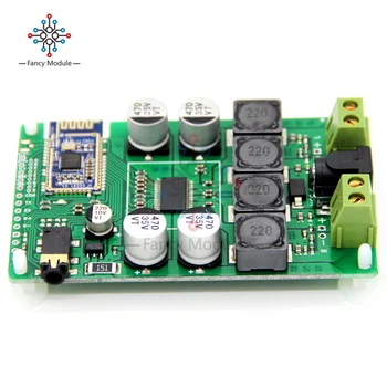 AUX Amplifikatör Kurulu Bluetooth uyumlu güç amplifikatörü Ses Kartı 30W DC12V5A Ev Sineması Stereo Rezonans titreşimli hoparlör