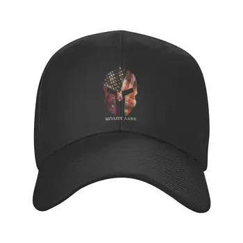 Klasik Unisex AmericanSpartan Molon Etiket Sparta beyzbol şapkası Yetişkin Ayarlanabilir Baba Şapka Kadın Erkek Spor Snapback Kapaklar