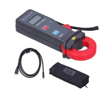 ETCR - 6300 Akım Ölçer 0ma-60A Dijital Kelepçe Kaçak Akım Ölçer USB Haberleşme İle Kelepçe Metre