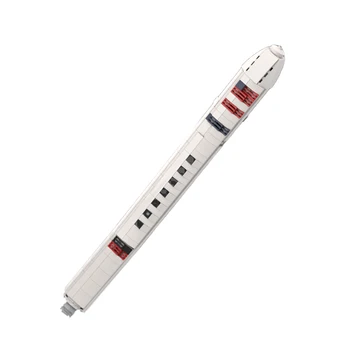 MOC Uzay Roket Taurus II Antares Roket 1: 110 Ölçekli Yapı Modeli Blok Kiti Keşfetmek Fırlatma aracı Tuğla Oyuncak Çocuklar Hediye