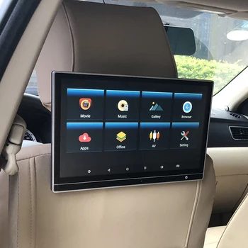 2023 YENİ Araba Marka Logosu Adanmış UI Stil Wifi Bluetooth Android 12 baş dayama monitörü Toyota İçin Arka Koltuk Eğlence Sistemi